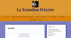 Desktop Screenshot of latentationdecrire.com